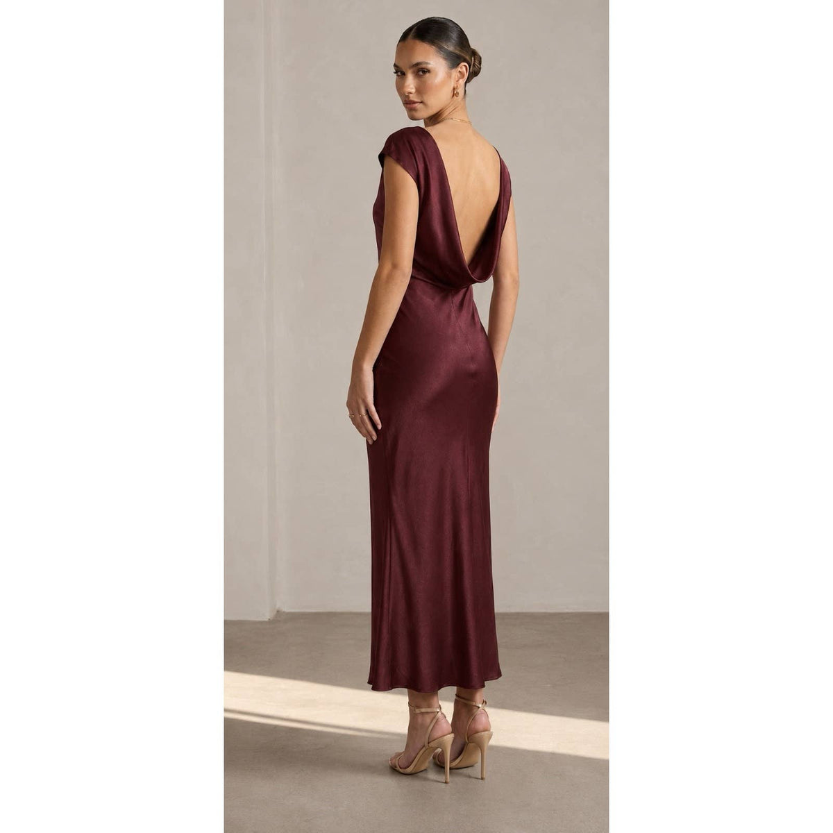 Boat Neck Maxi Dress