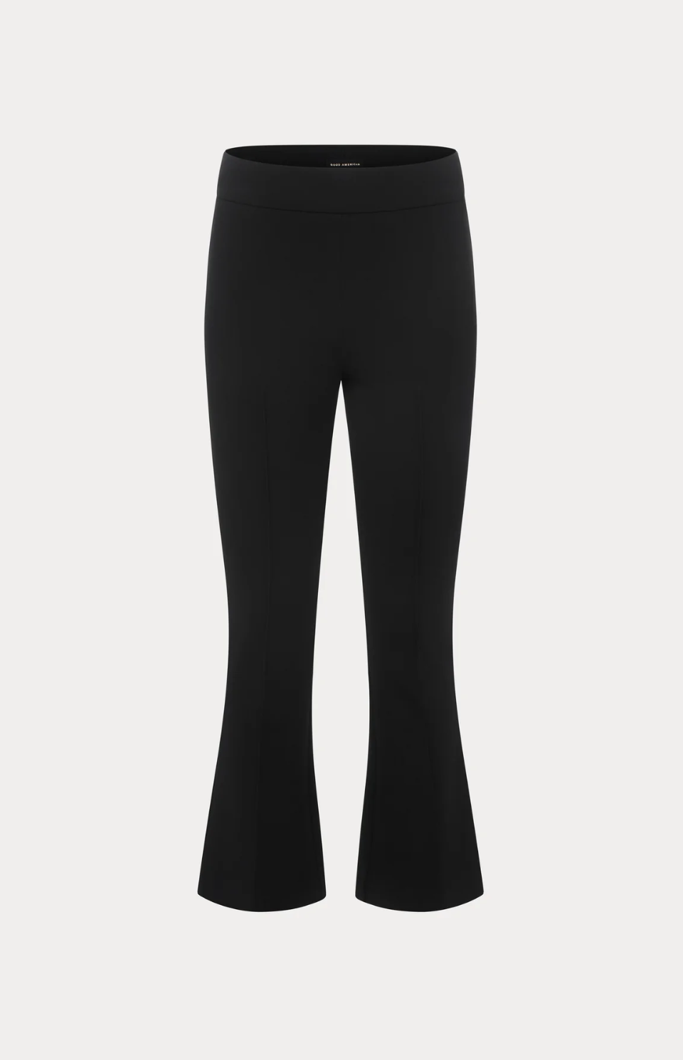Good American Stretch Ponte High Rise Kick Flare Pants