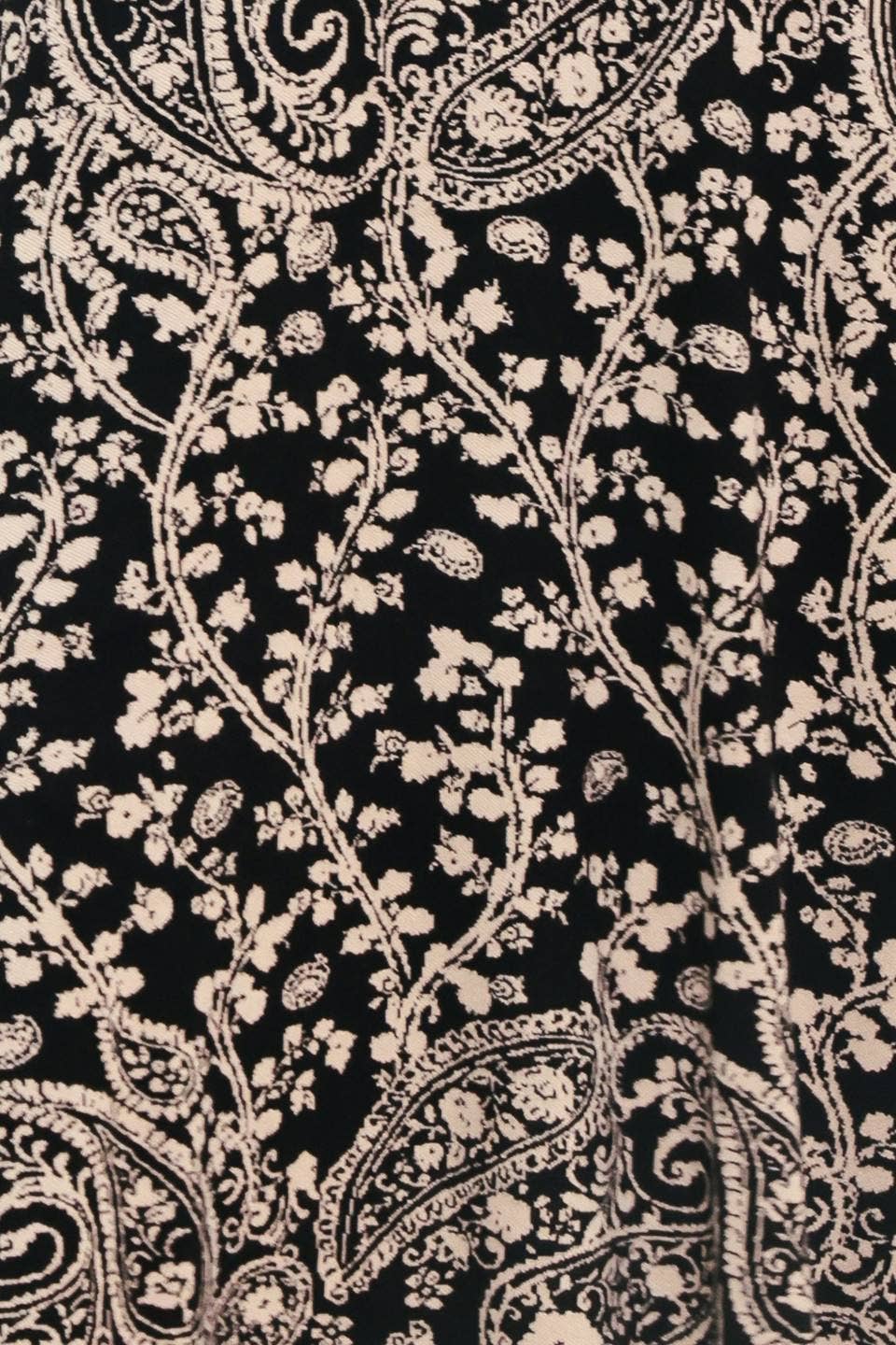 Midnight Paisley Maxi Dress