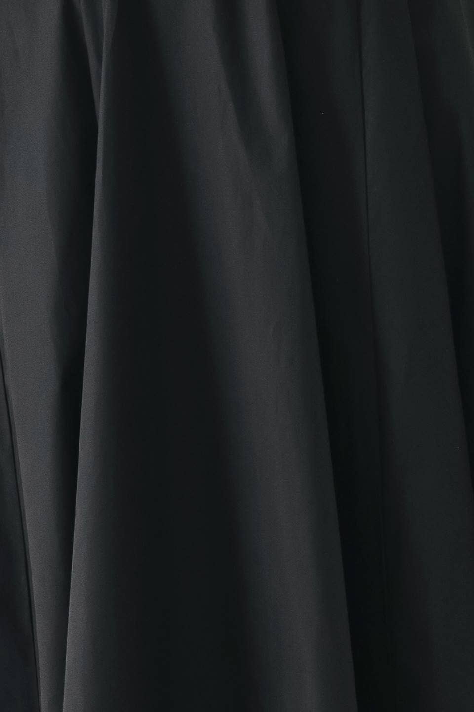 A Solid Woven Midi Dress