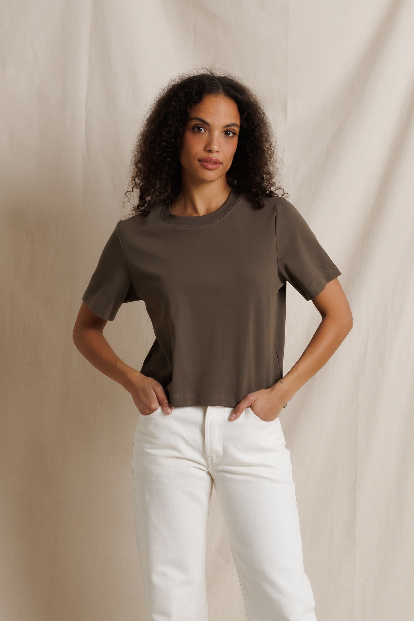 Atlas Crewneck Heavy Cotton Tee