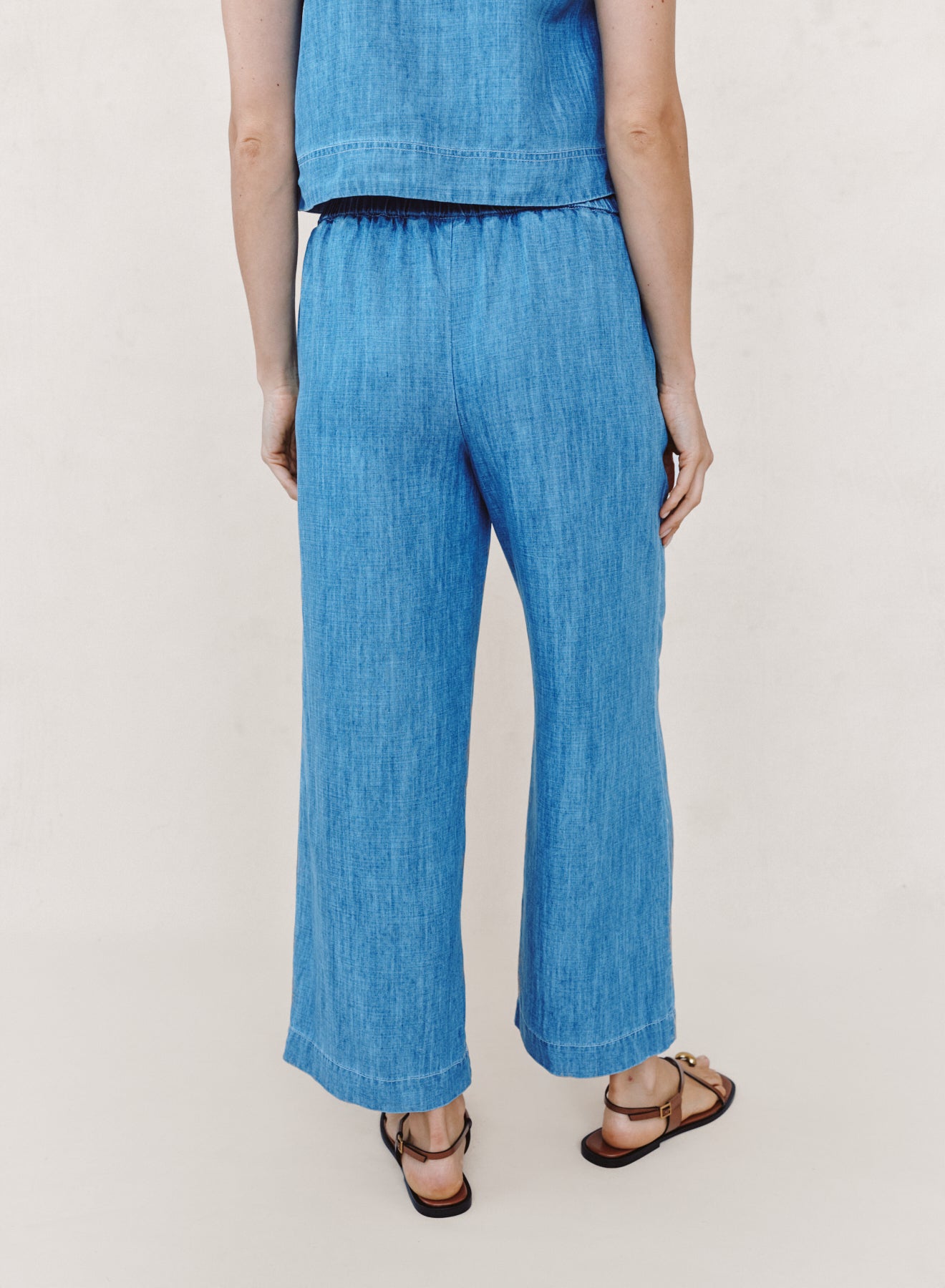 Clean Waist Denim Pant