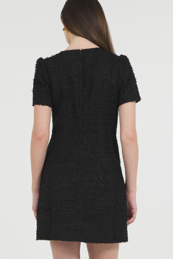 Final Sale - Tweed Mini Dress