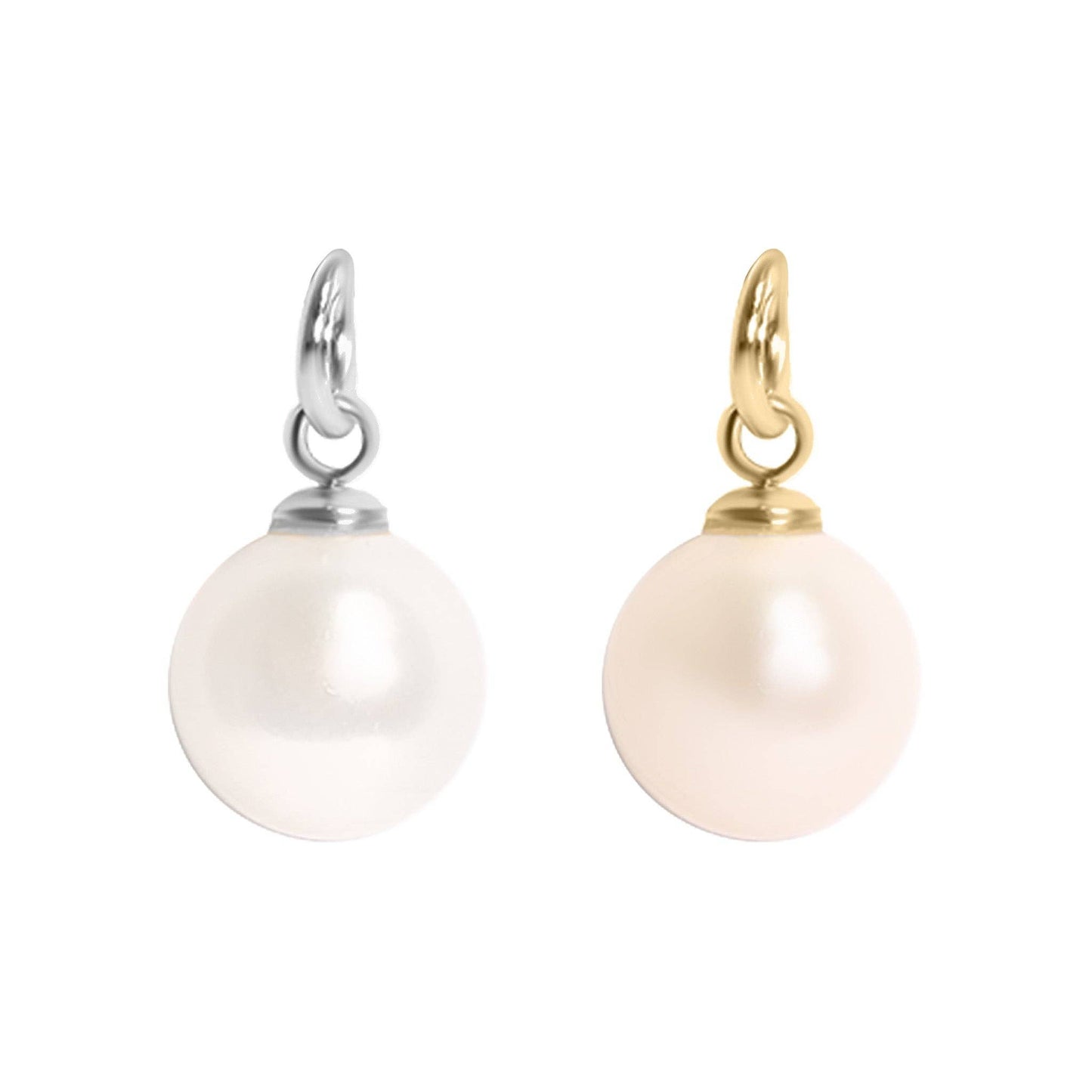 Glass Pearl Charms