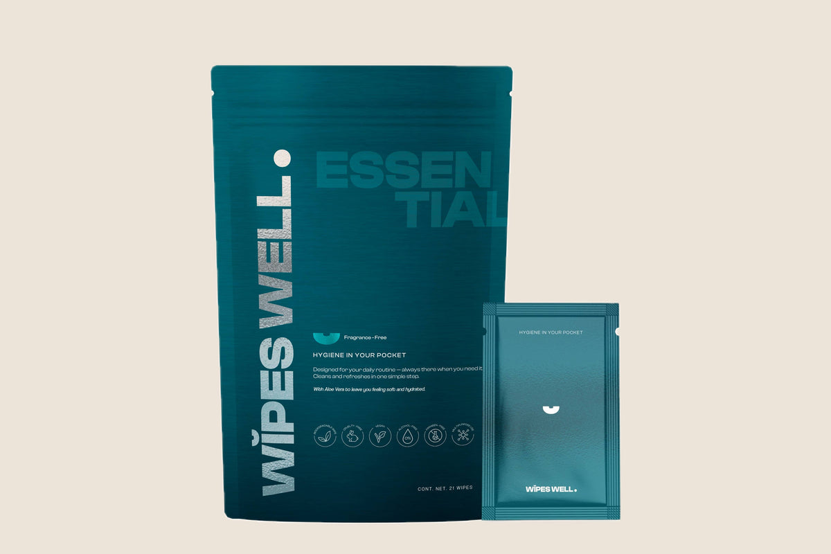 Premium Essentials Wipes - Individually Wrapped - 21 ct