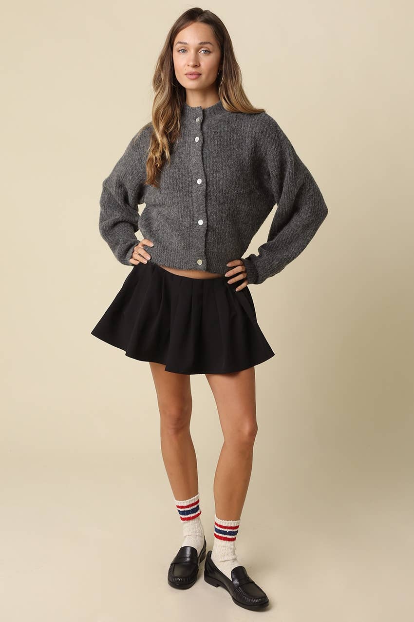 Mila Balloon Sleeve Cardigan