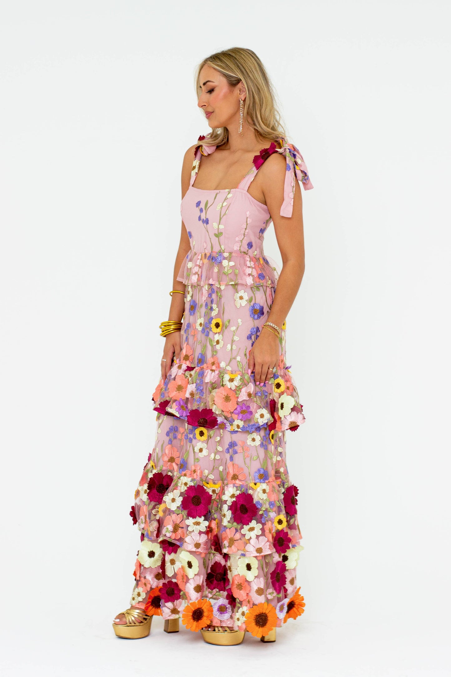 Final Sale - Edie Vineyard Maxi Dress