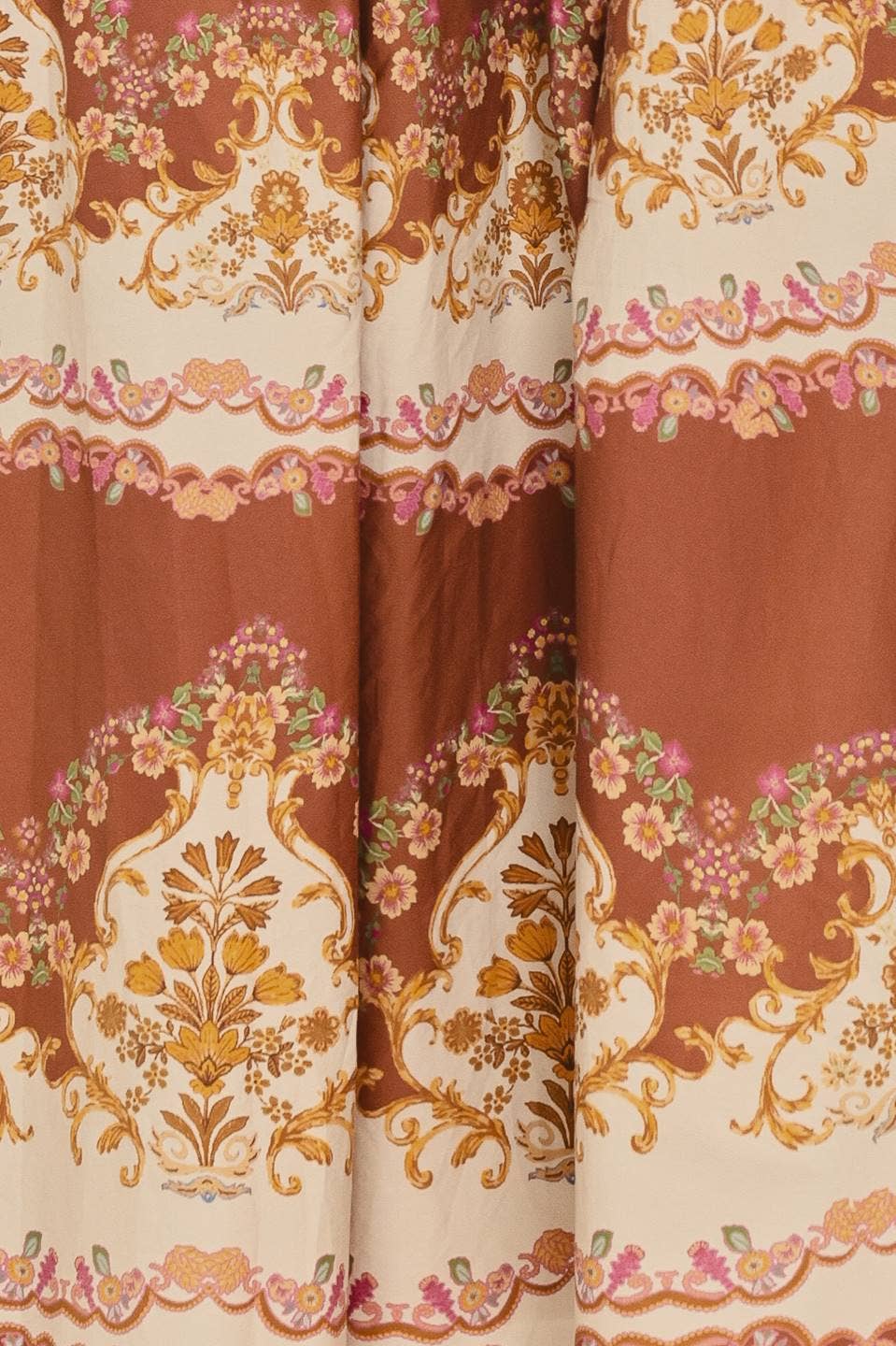 Printed Woven Midi Dress
