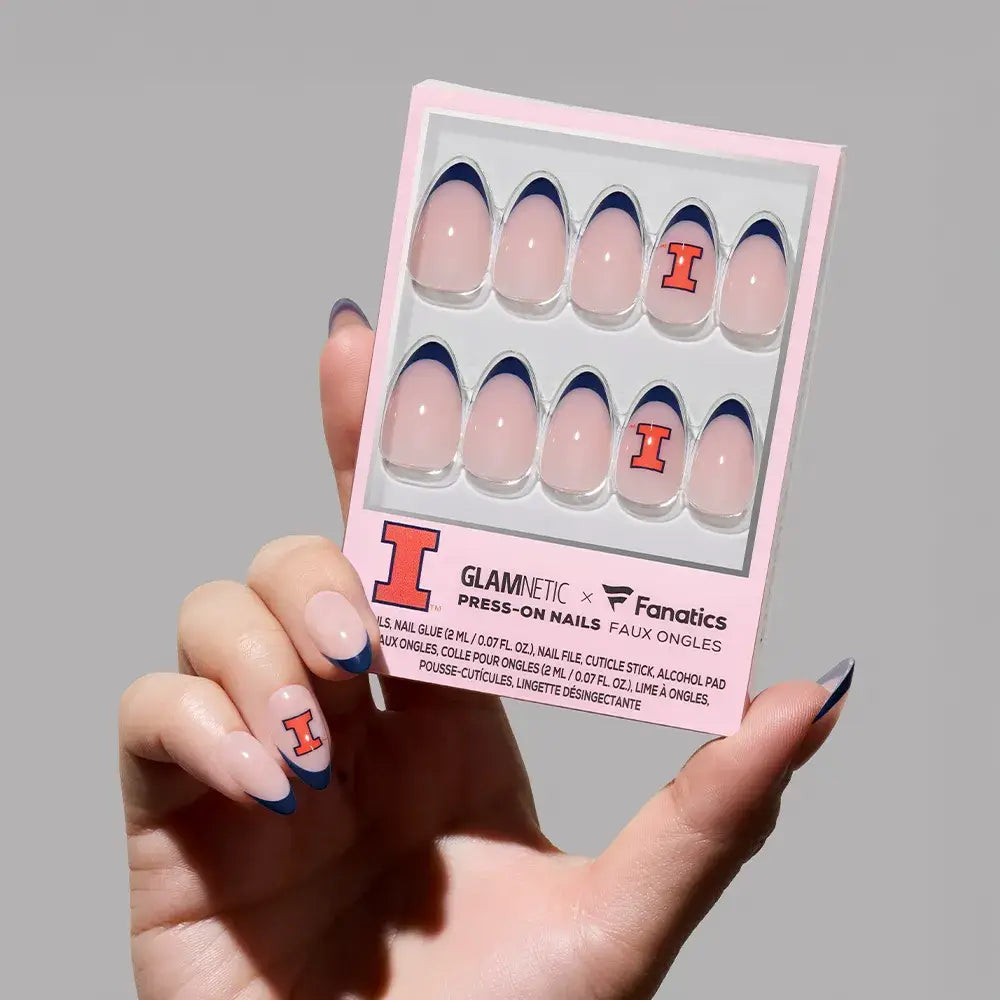 Glamnetic x Fanatics The Collegiate Press-On Nail Collection