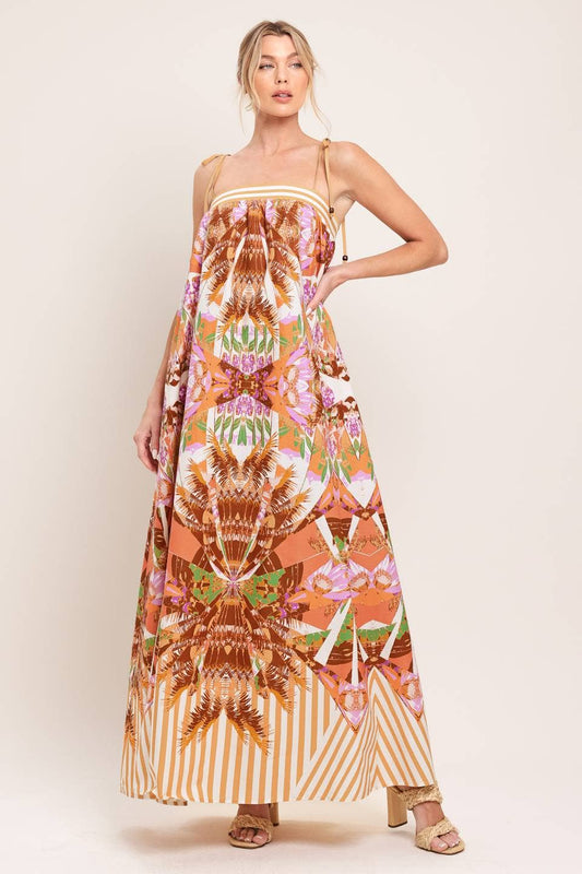 Cathy Woven Maxi Dress
