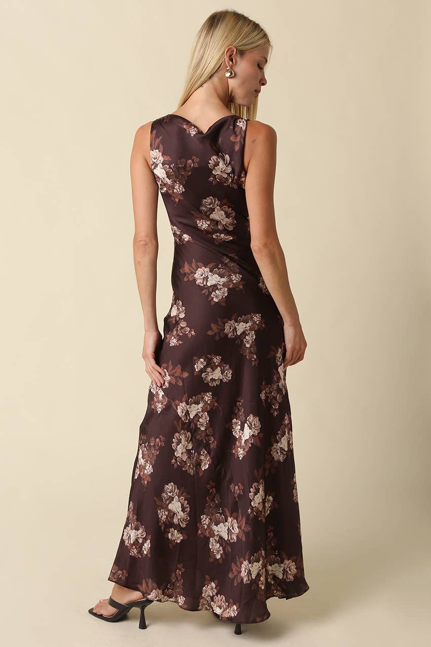 Rayna Floral Sleeveless Maxi Dress