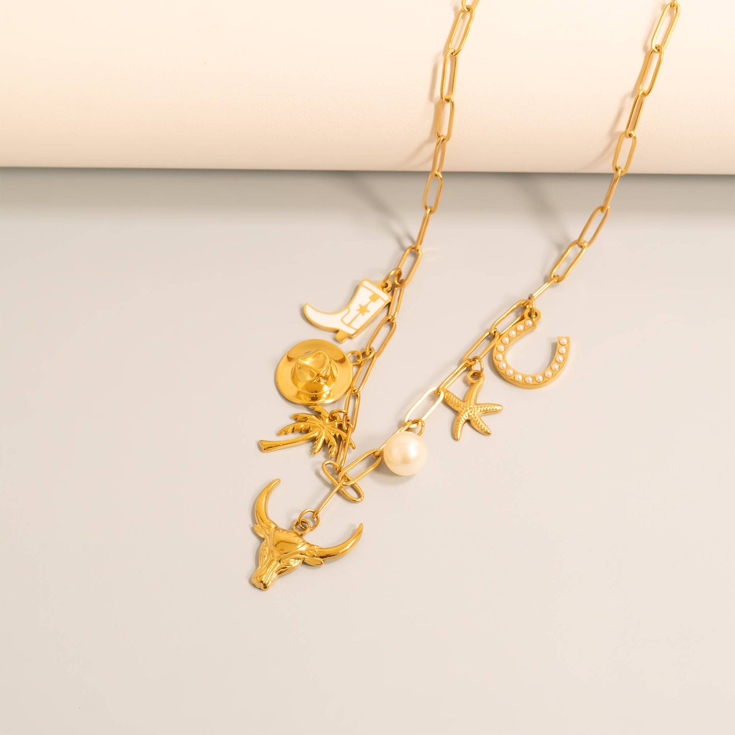 Glass Pearl Charms