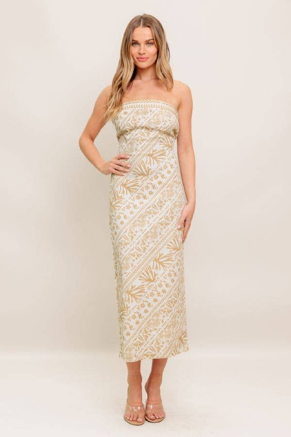 Sleeveless Midi Dress