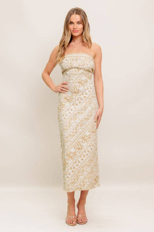 Sleeveless Midi Dress