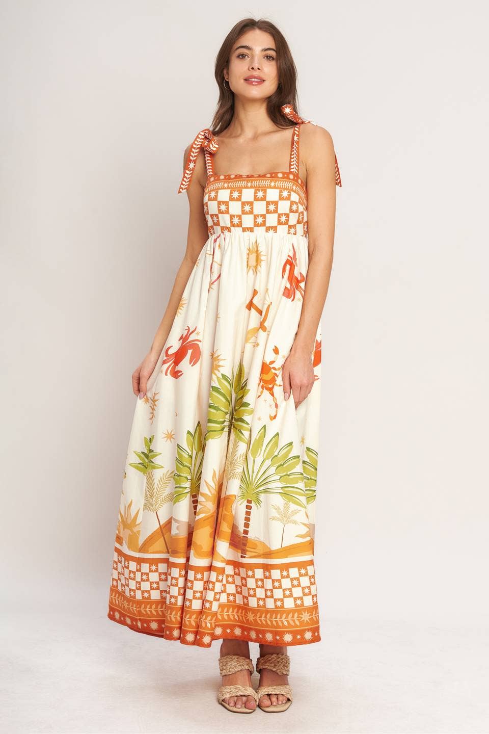 Tracy Woven Maxi Dress