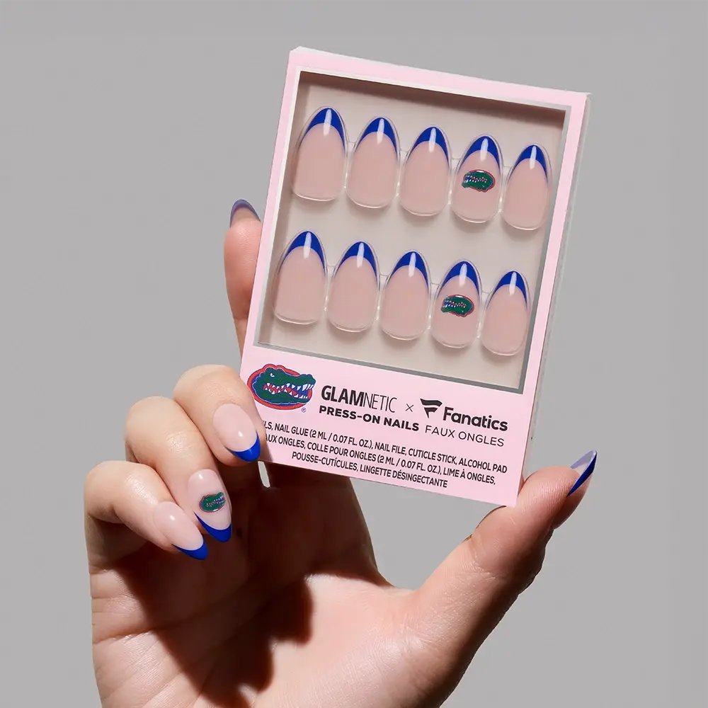 Glamnetic x Fanatics The Collegiate Press-On Nail Collection