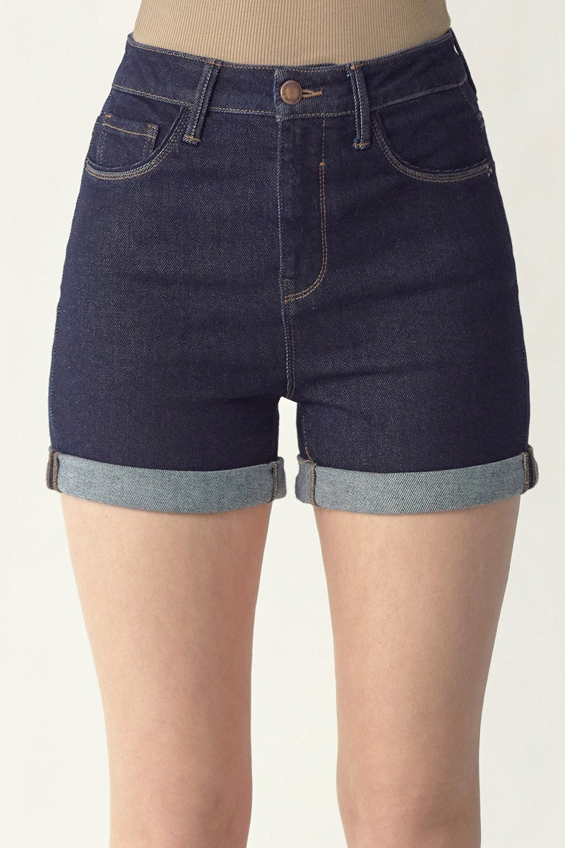 High Rise Rolled Up Short 3” Inseam