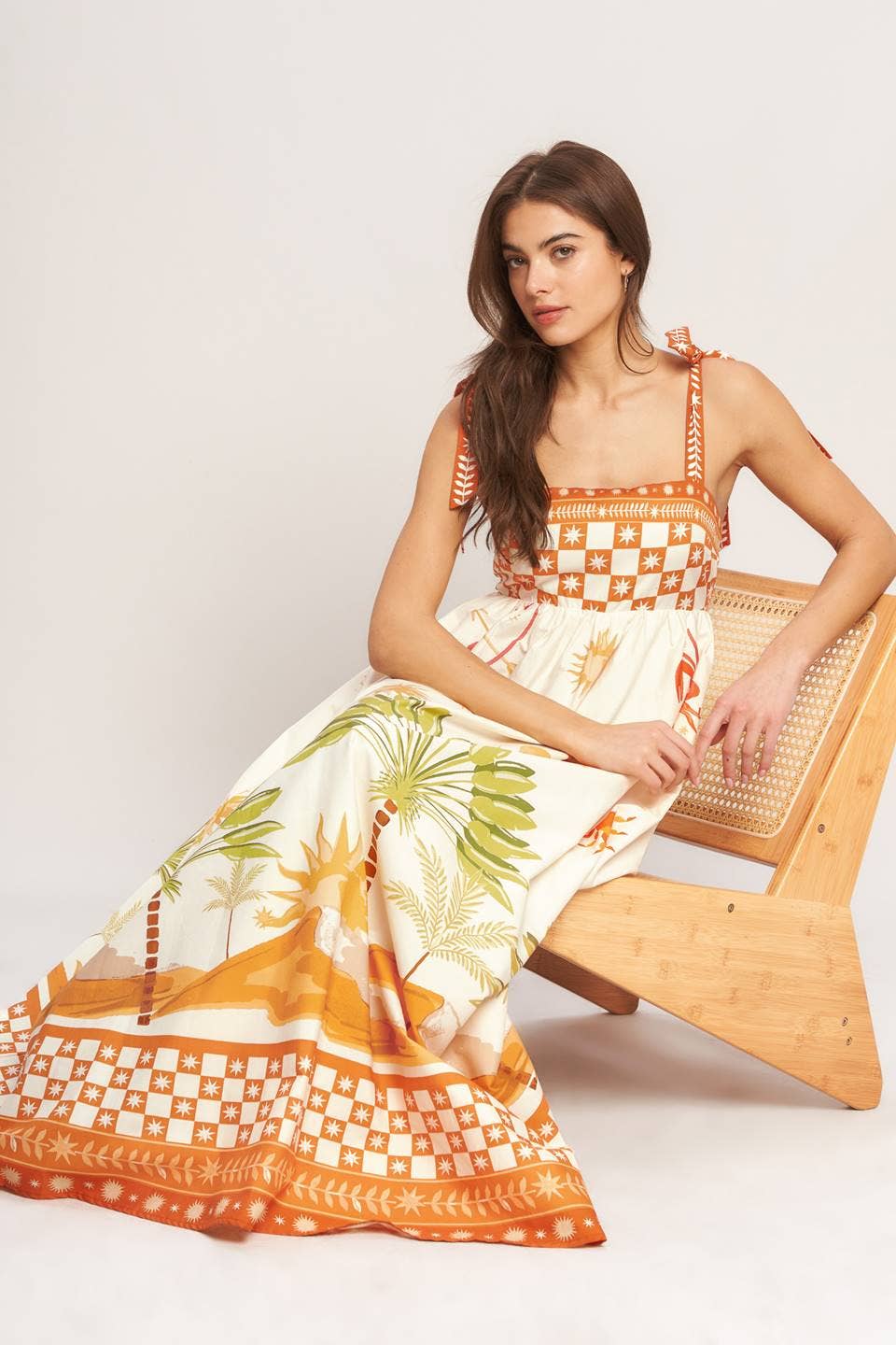 Tracy Woven Maxi Dress