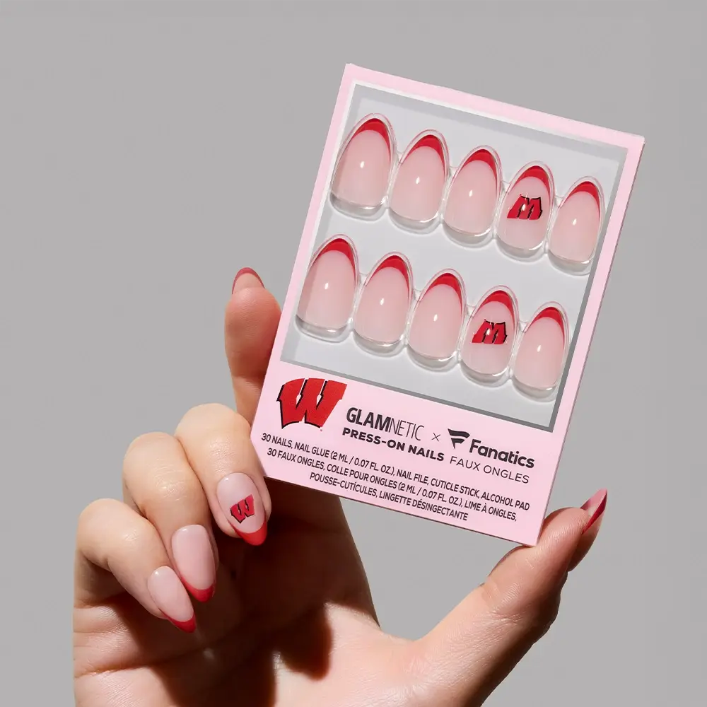 Glamnetic x Fanatics The Collegiate Press-On Nail Collection