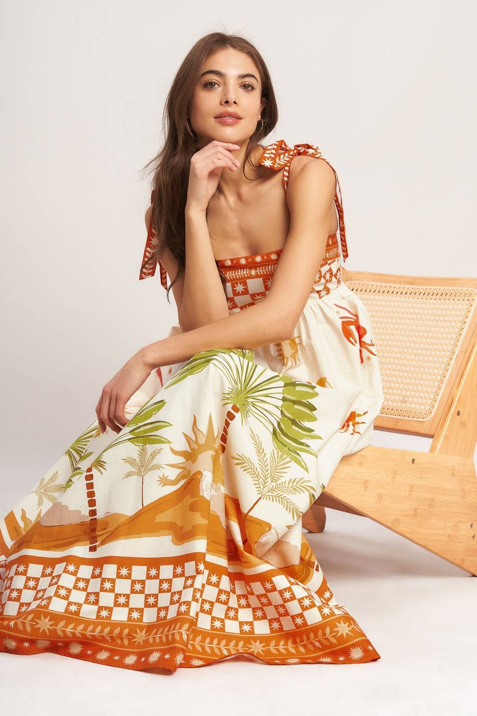 Tracy Woven Maxi Dress