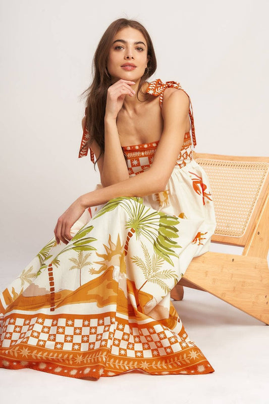 Tracy Woven Maxi Dress