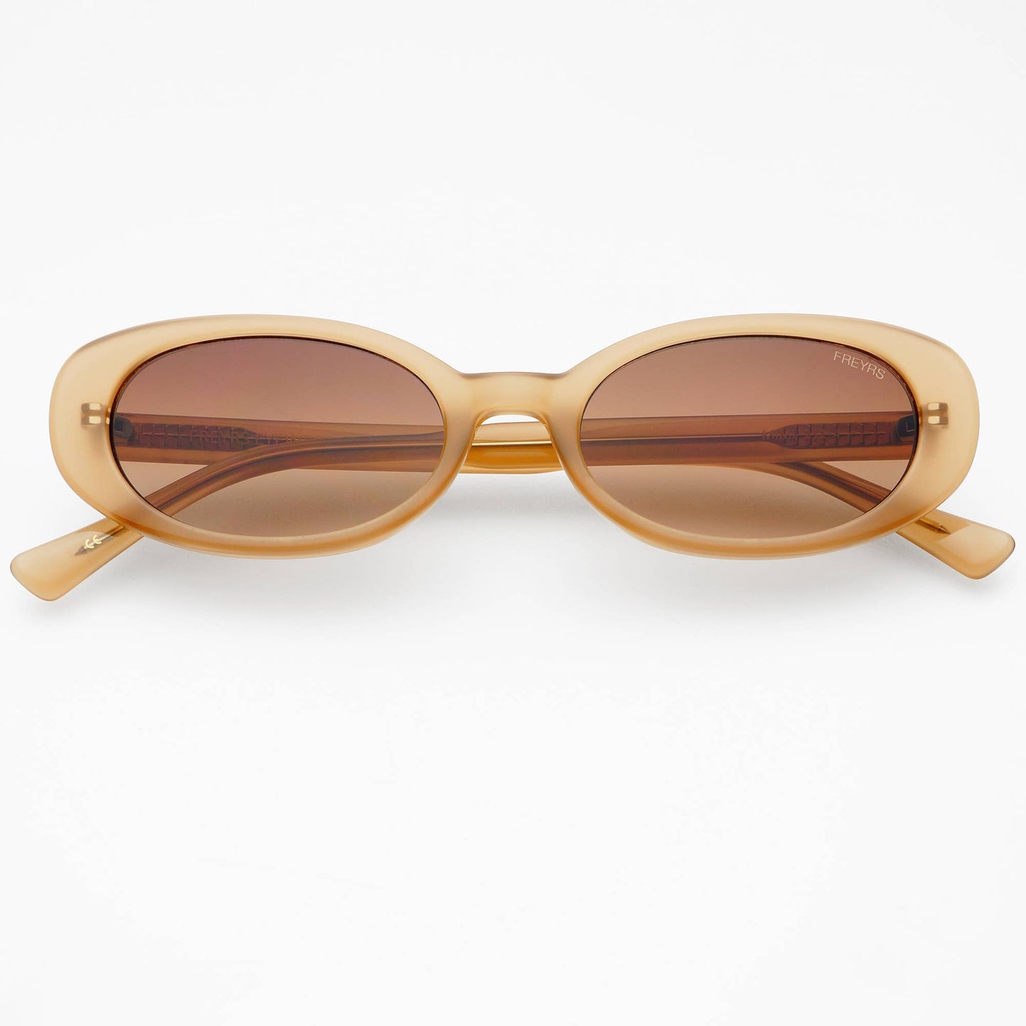 Mimi Acetate Oval Sunglasses