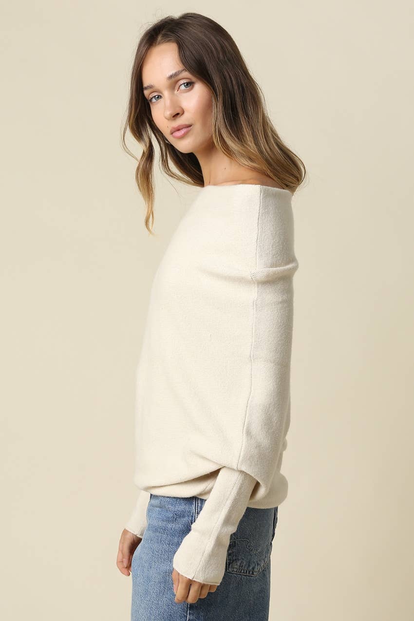 Amar Asymmetric Sweater