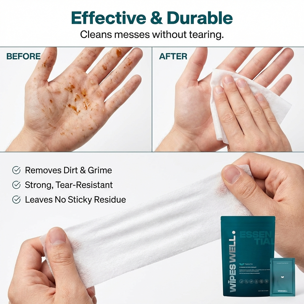 Premium Essentials Wipes - Individually Wrapped - 21 ct