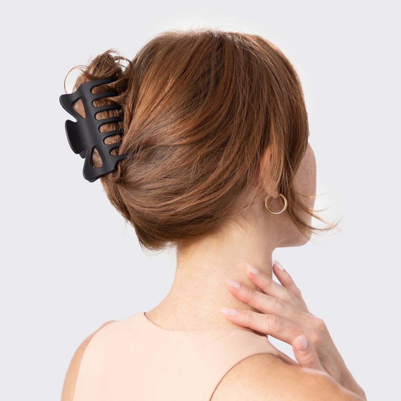 Large Claw Clip 2pc - Black & Tort