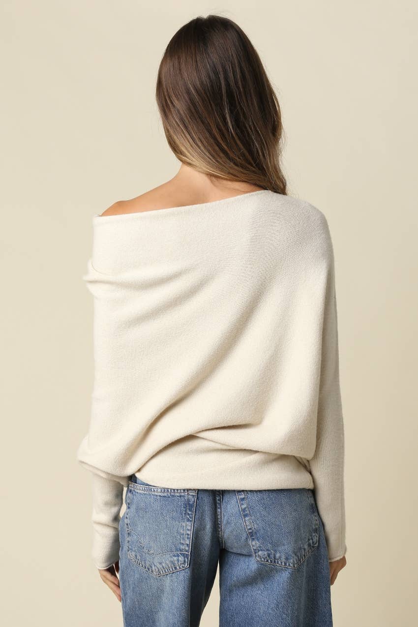 Amar Asymmetric Sweater