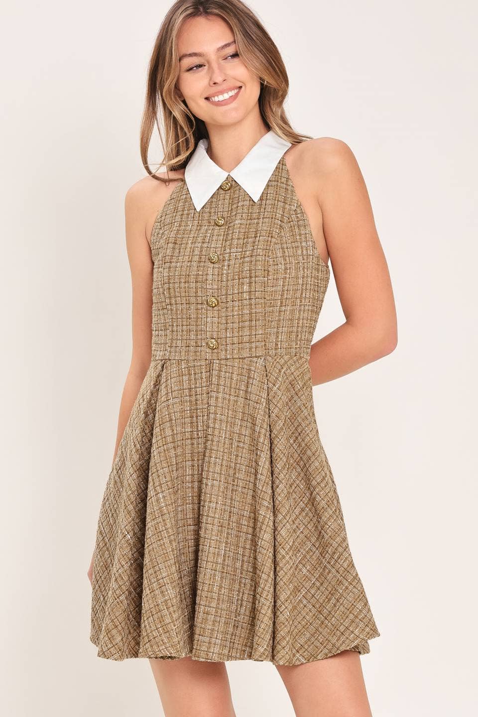 Tweed Mini Dress