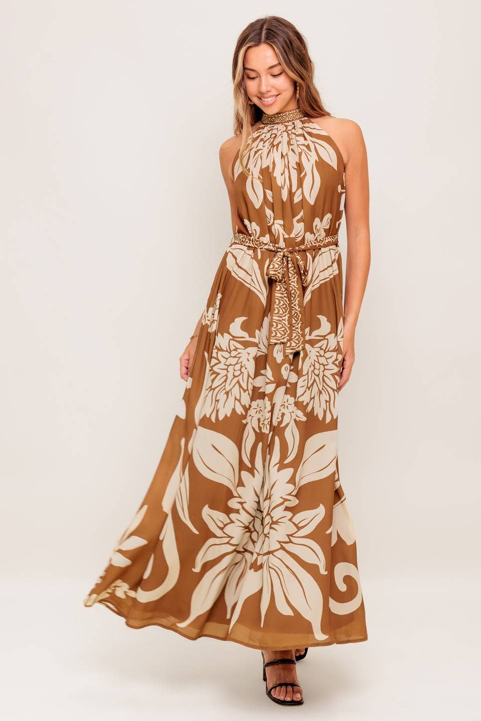 Palms Ankle Dress