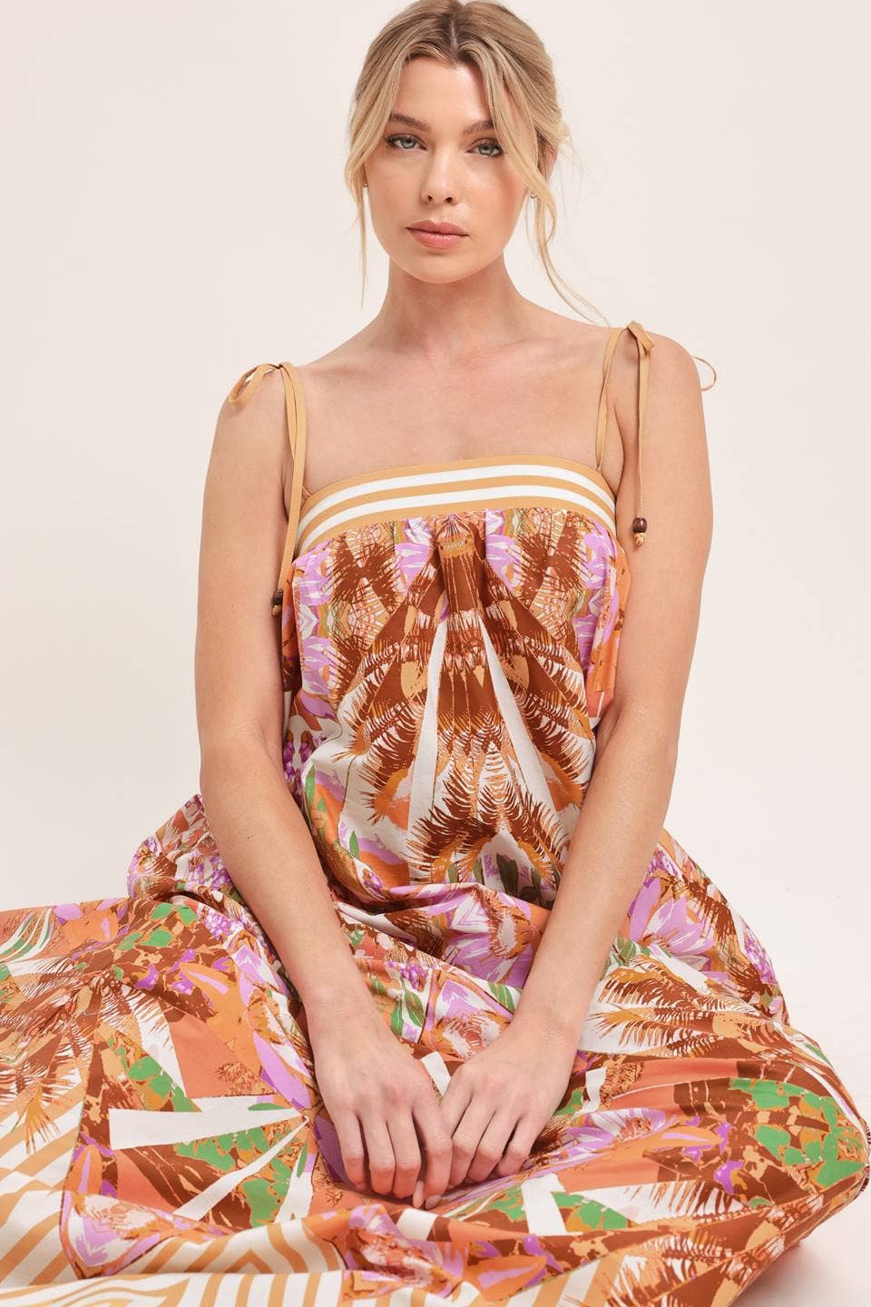 Cathy Woven Maxi Dress