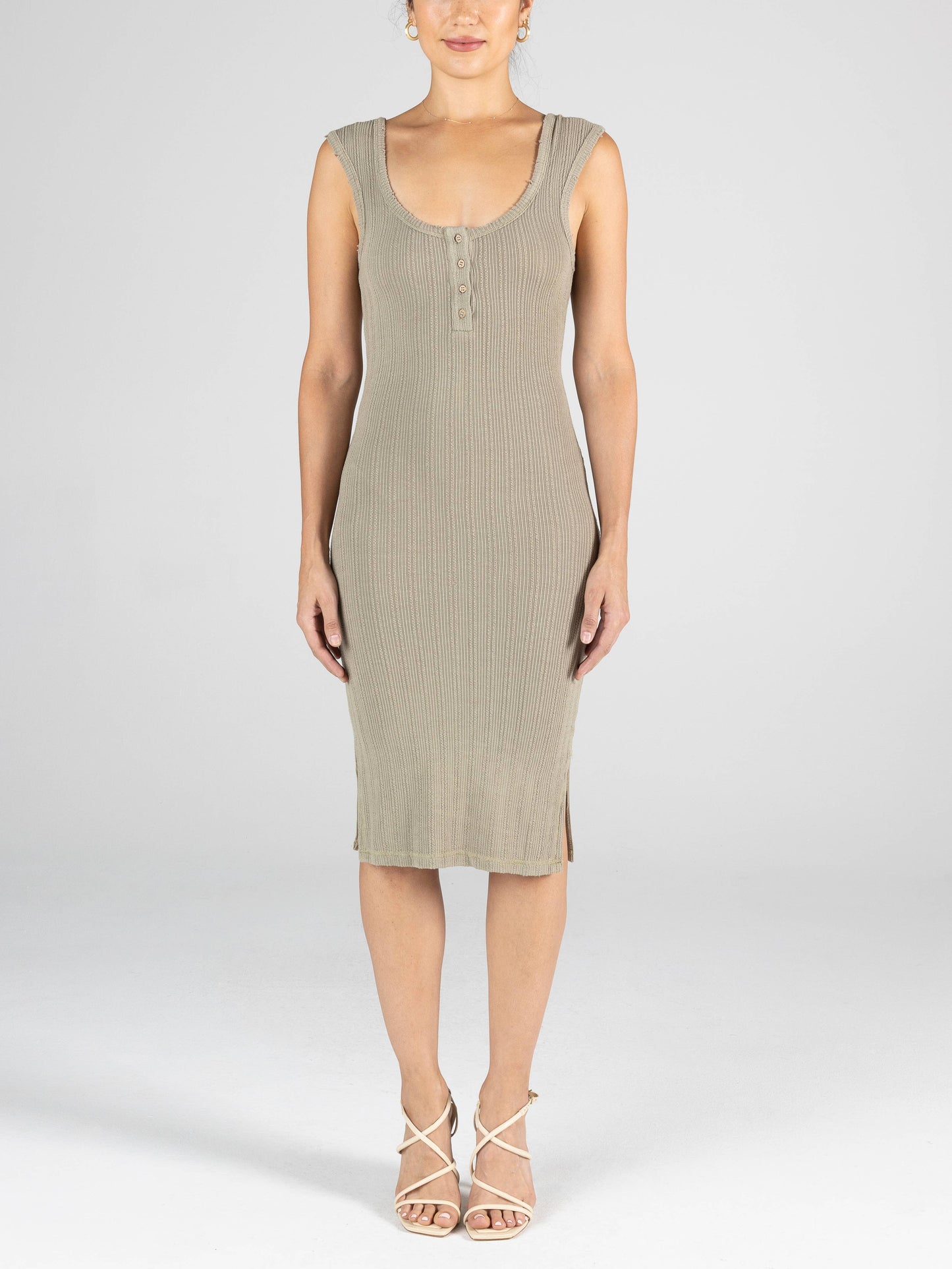 Final Sale - Ribbed Knit Dress