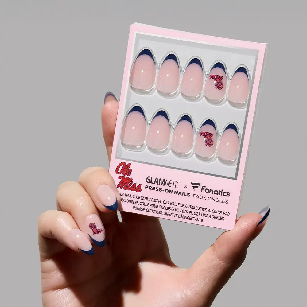 Glamnetic x Fanatics The Collegiate Press-On Nail Collection