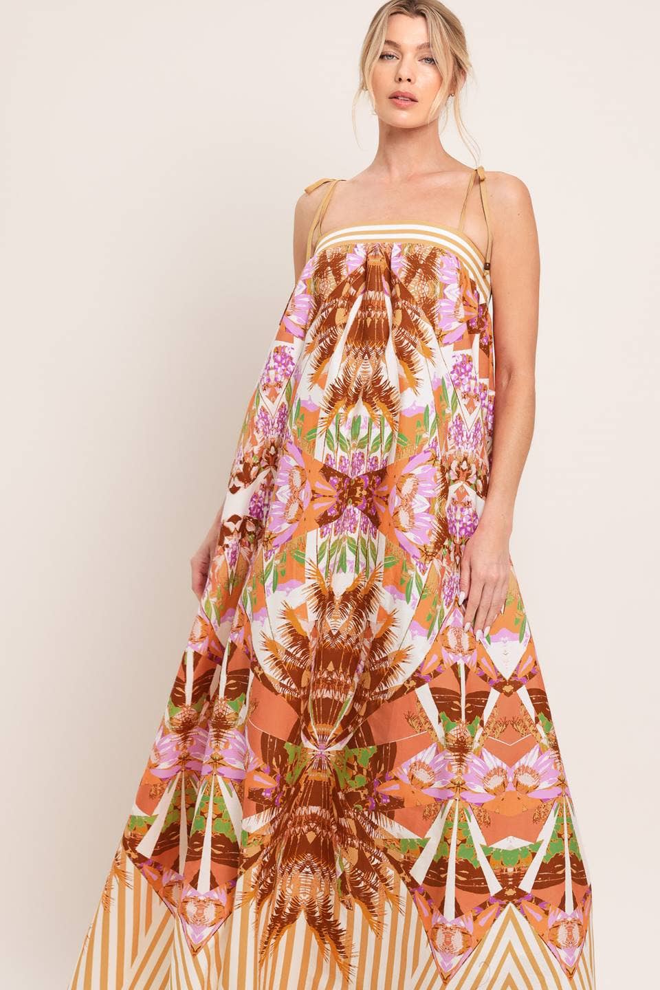 Cathy Woven Maxi Dress
