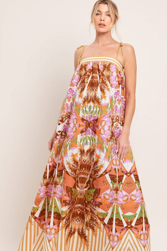 Cathy Woven Maxi Dress