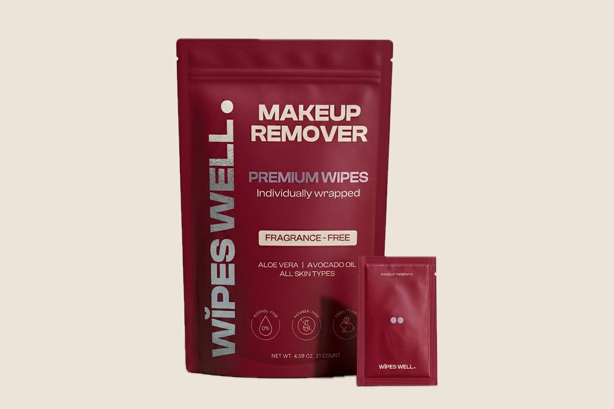 Premium Makeup Remover Wipes - Individually Wrapped - 21 ct