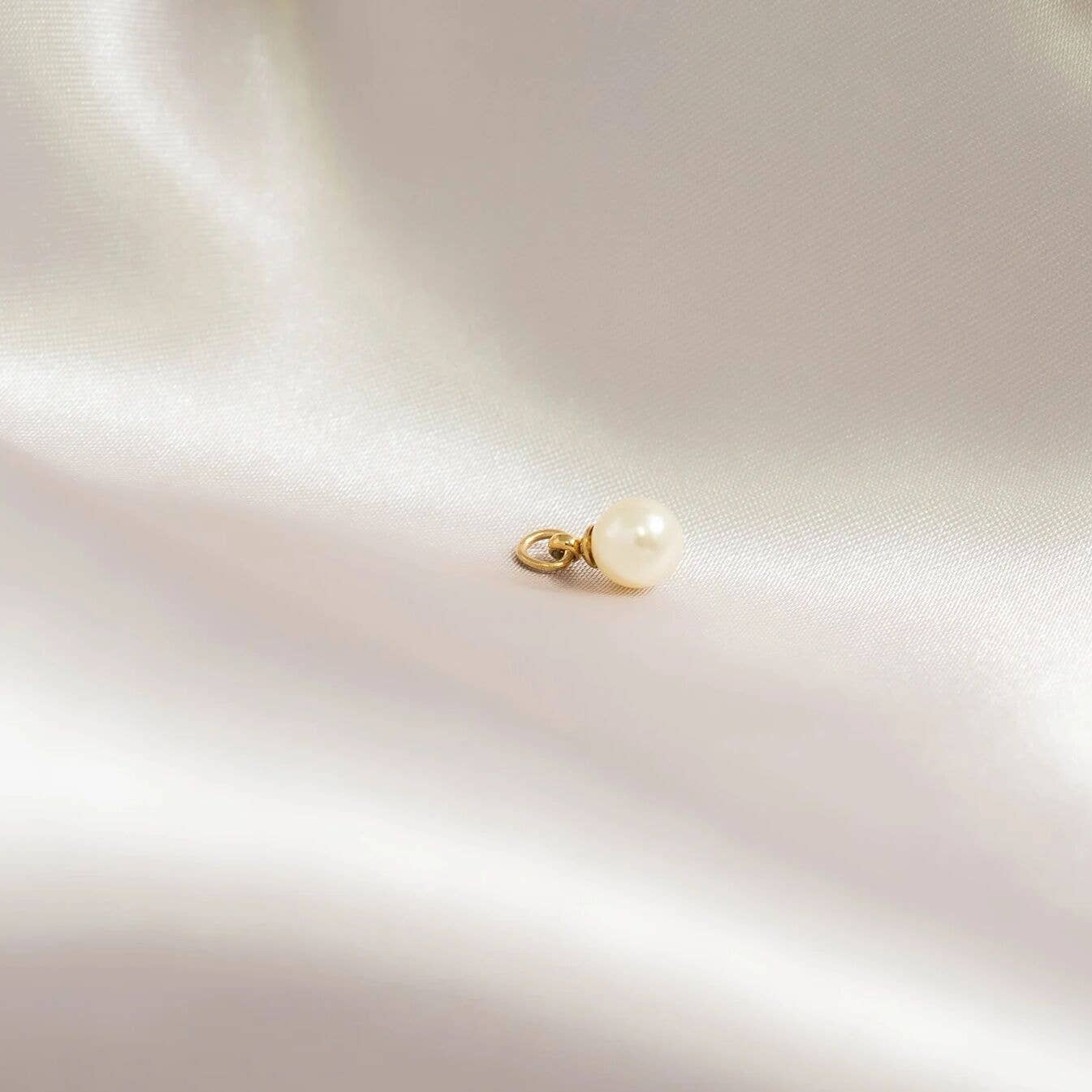 Glass Pearl Charms