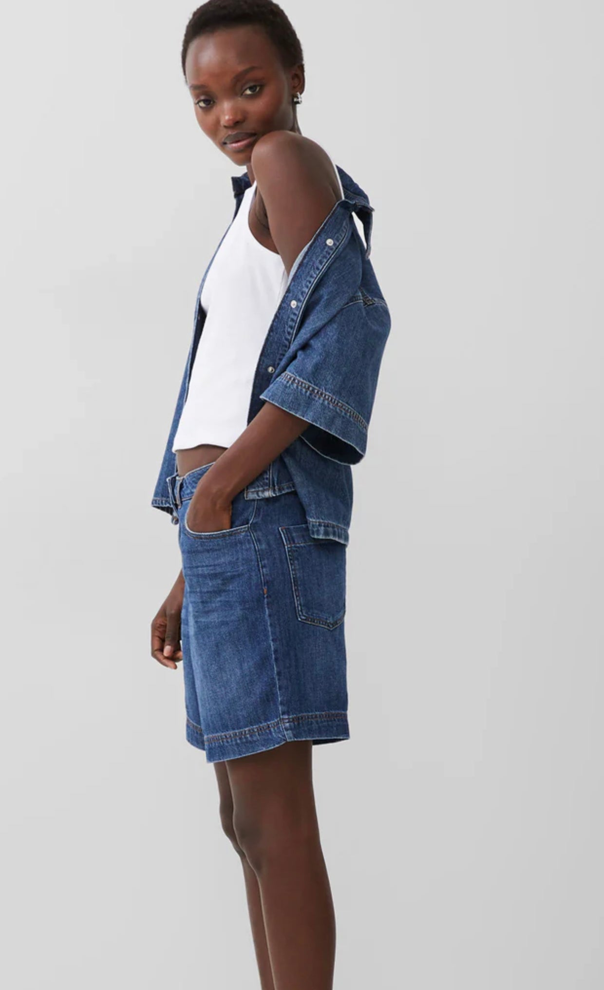 Final Sale - Finley Denim Short