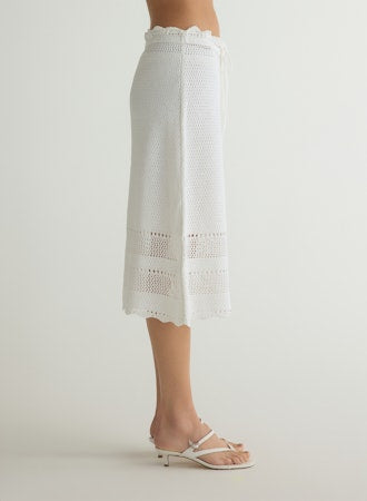 Crochet Midi Skirt