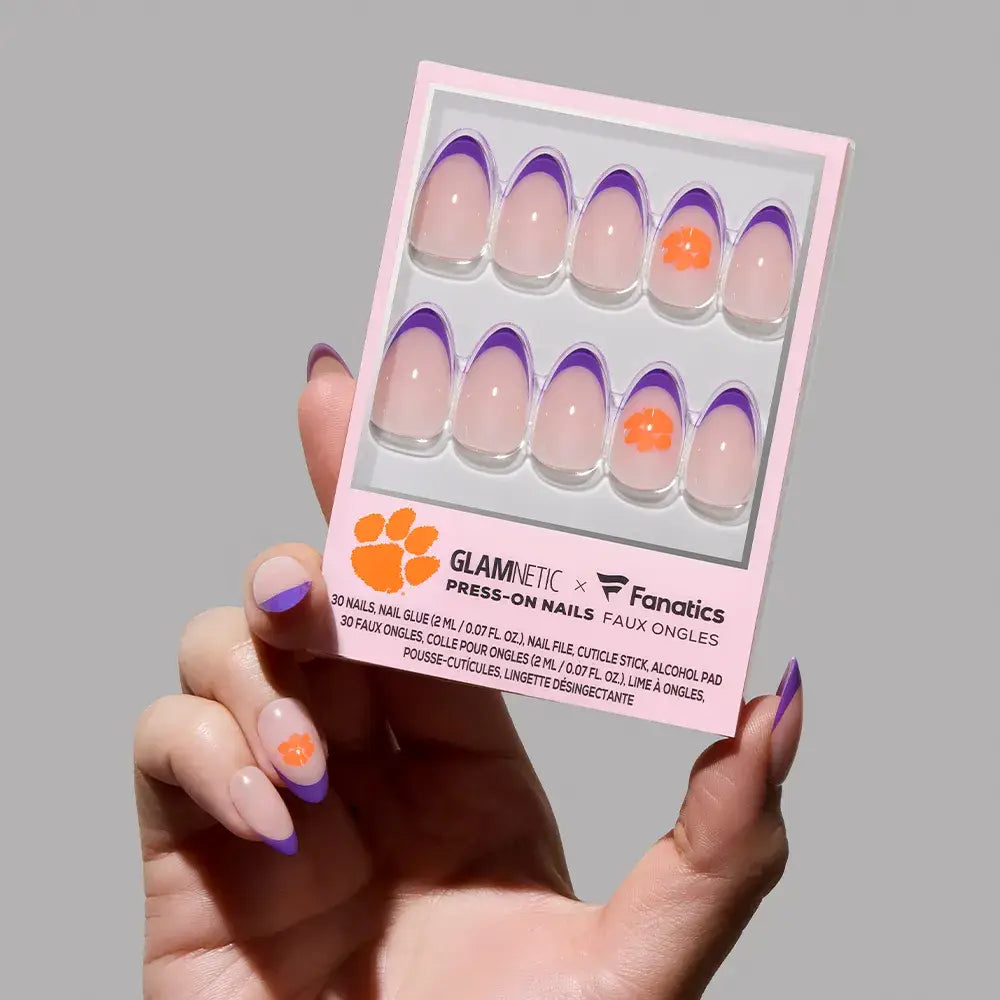 Glamnetic x Fanatics The Collegiate Press-On Nail Collection