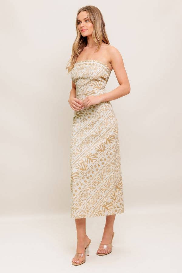 Sleeveless Midi Dress