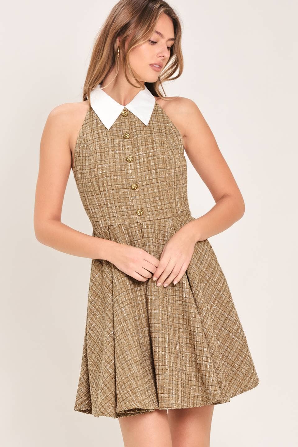 Tweed Mini Dress