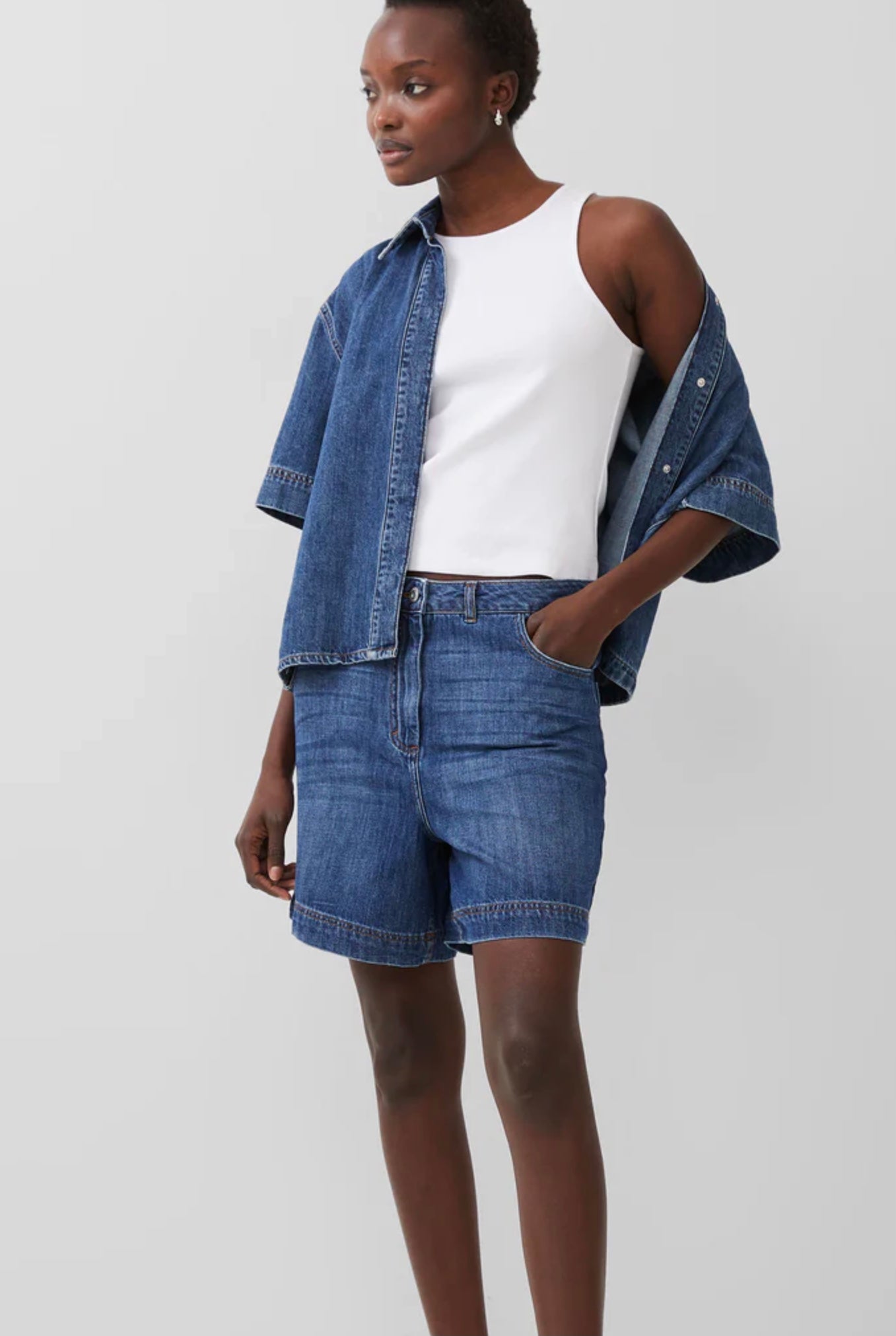 Final Sale - Finley Denim Short
