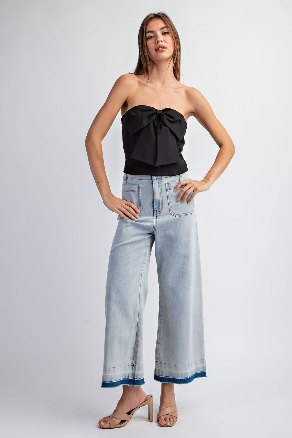 Final Sale - Bow Detail Tube Top