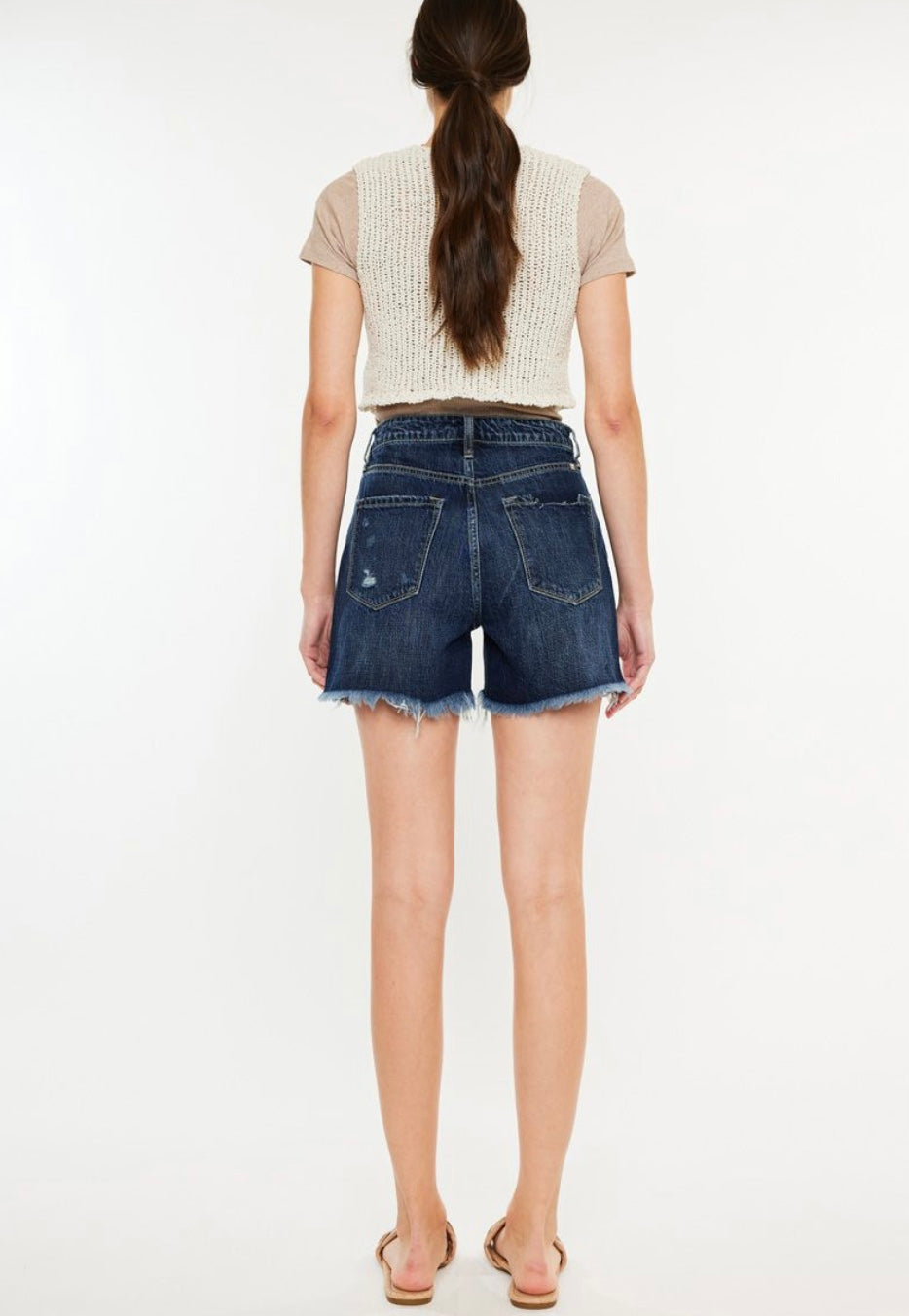 Final Sale - High Rise Denim Short