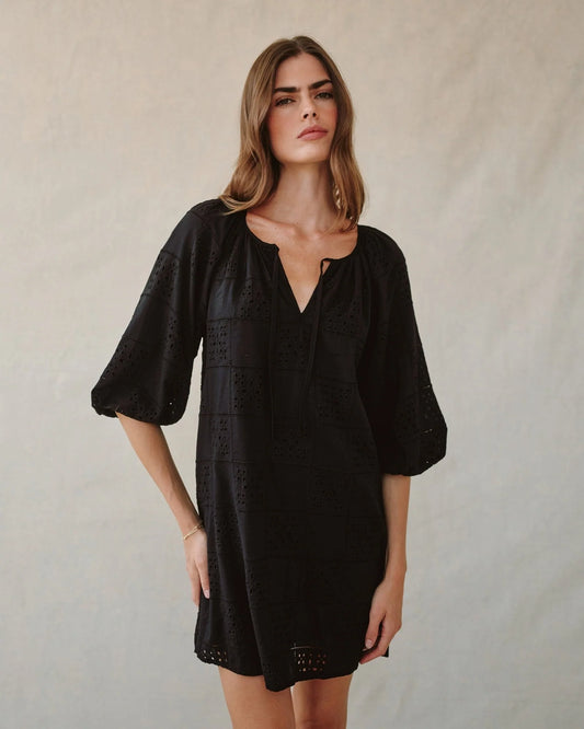 Pullover Puff Sleeve Dress