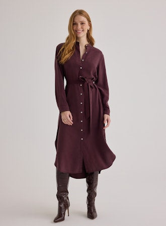 Flowy Hem Maxi Dress