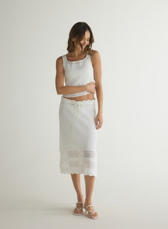 Crochet Midi Skirt